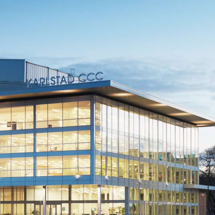 Case Karlstad CCC fasad