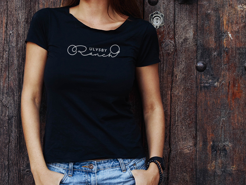 Case Ulvsby Ranch logotyp tröja