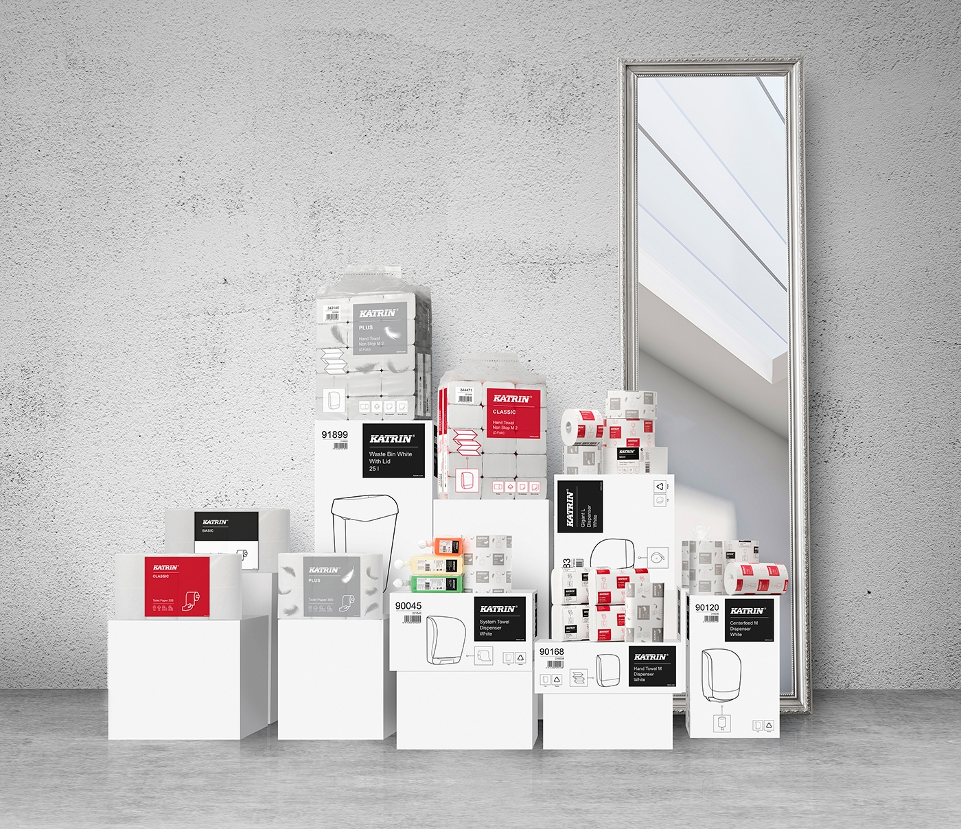 Case förpackningsdesign foto Metsä Tissue, Katrin