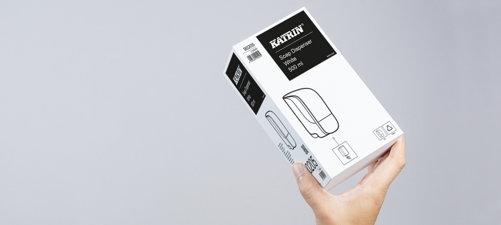 Case foto förpackningsdesign Metsä Tissue, Katrin