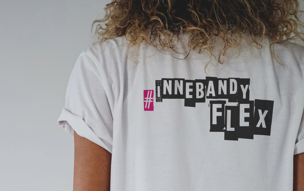 Bigtail case InnebandyFlex logo t-shirt