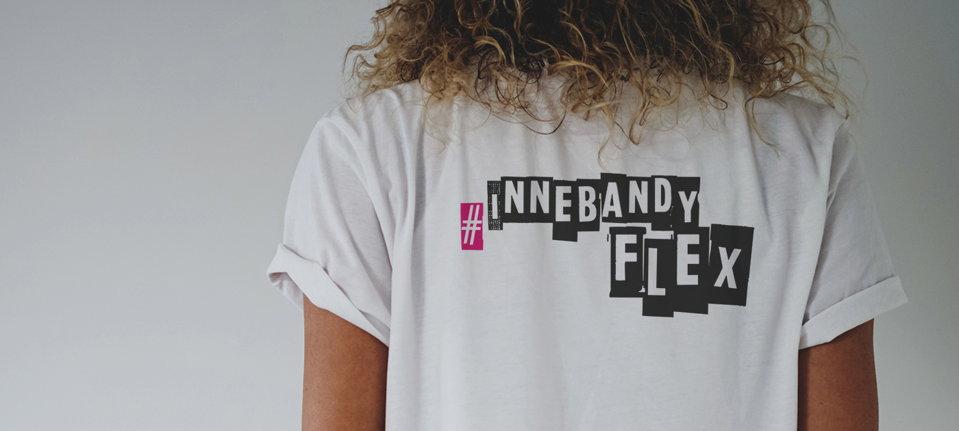 Bigtail case InnebandyFlex logo t-shirt
