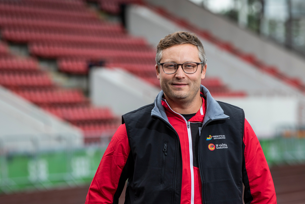 Foto IF Göta porträtt Johan Englund Bigtail