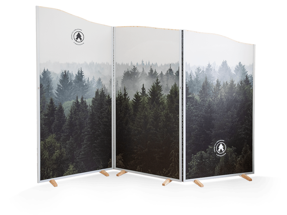 Finnskogen vägen till världsarv vikvägg