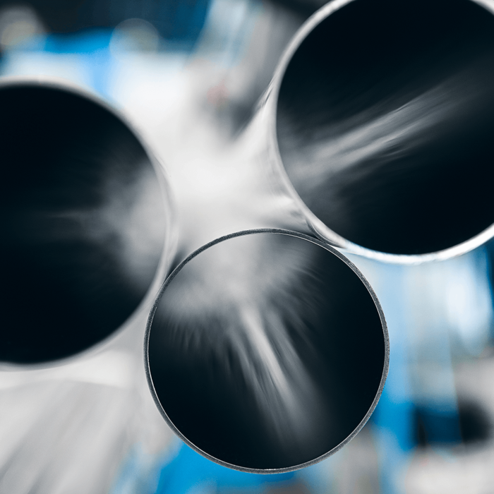 Bigtail Calamo stainless steel pipes